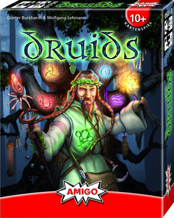 AMIGO 02206 Kartenspiel Wizard Deluxe, bunt Spiel + Freizeit 01750 - Druids Bundle mit Freizeit 0175