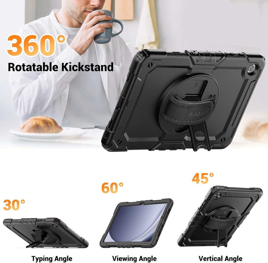 SEYMAC Hülle für Samsung Galaxy Tab A9 Plus 11 Zoll 2023, Stossfeste für Samsung Galaxy Tab A9+ Hüll