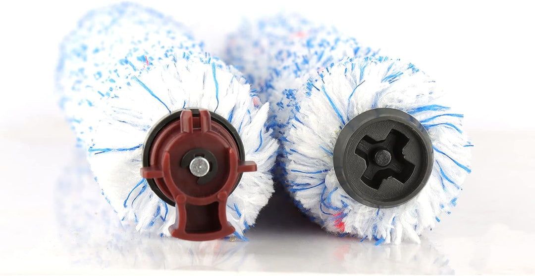 AINUO 2 Stück Filter und 2 Stück Bürstenrolle für BISSELL 17132 Crosswave 3-in-1 Nass- & Trockensaug