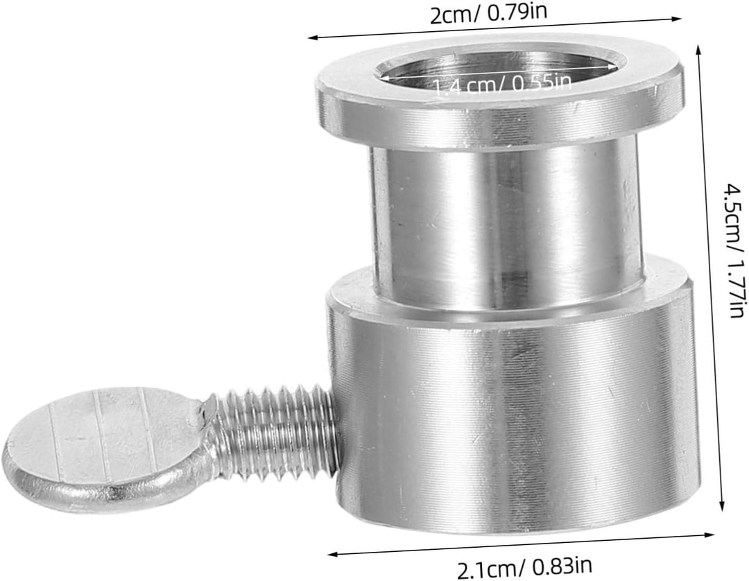 NUOBESTY 2 Stück Edelstahl Drehspiessstopper als Grillzubehör für Grillrostbolzen mit Einzigartigem