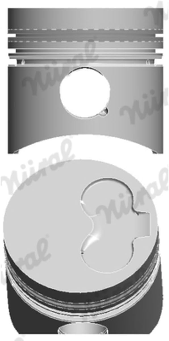 Nüral 87-109807-10 Kolben