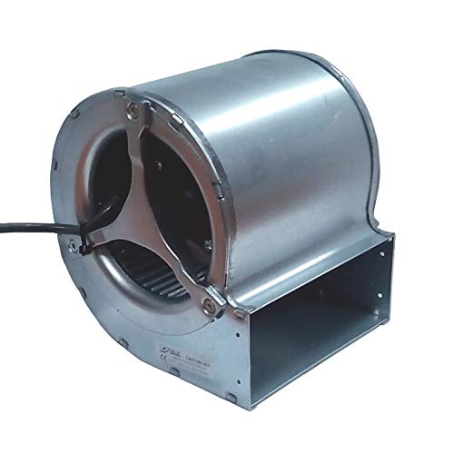 Easyricambi Zentrifugalventilator TRIAL CAD12R-001 für Pelletöfen, 164 mm Länge, 146x63 mm Mundstück