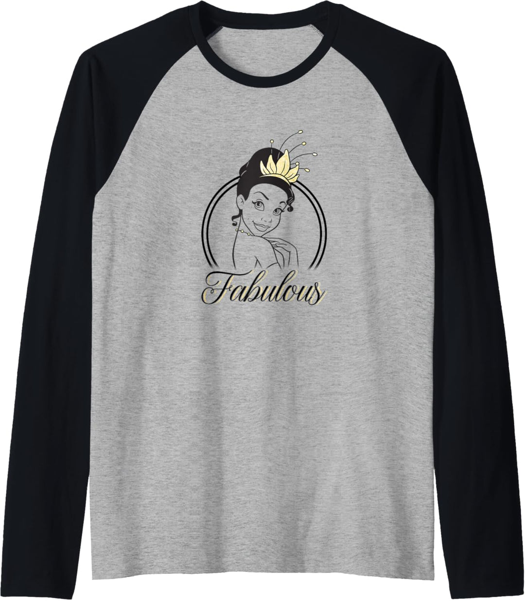 Disney Princess And The Frog Tiana Over Shoulder Fabulous Raglan