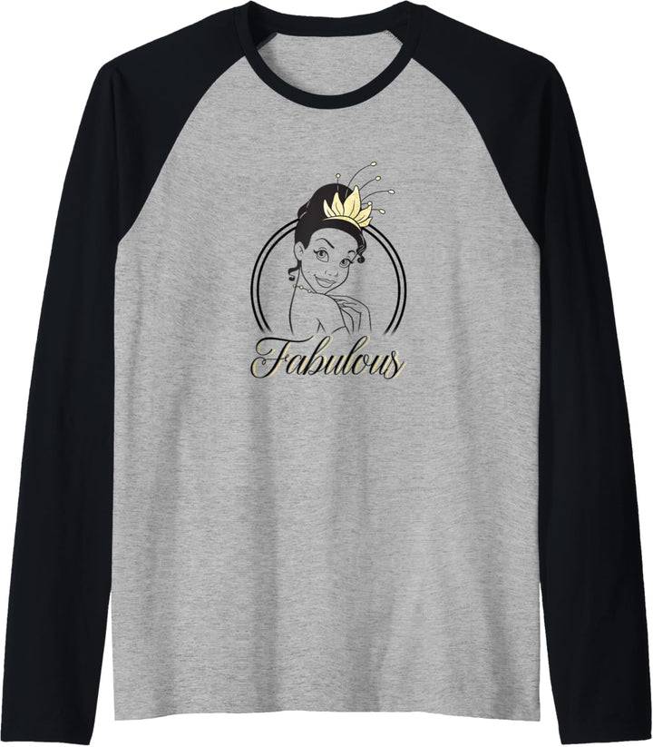 Disney Princess And The Frog Tiana Over Shoulder Fabulous Raglan