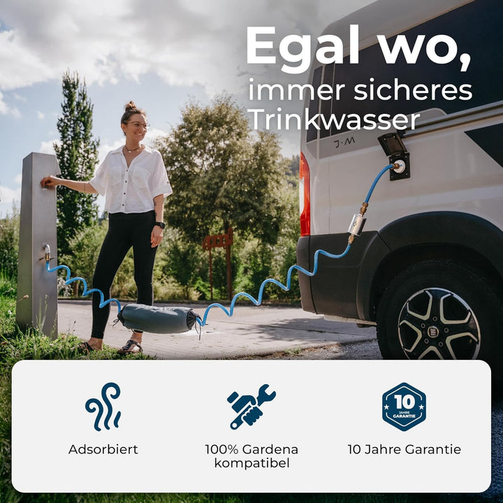 Alb Filter® MOBIL Active Trinkwasserfilter | Sauberes Trinkwasser unterwegs mit Boot, Yacht, Camping