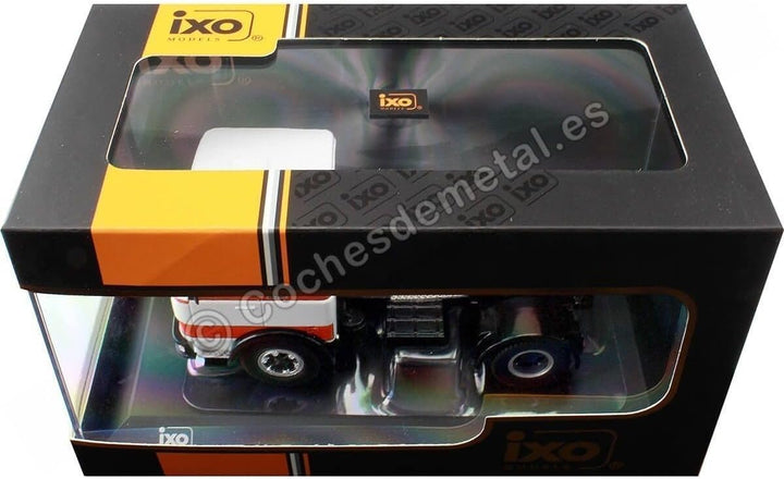 Ixo FIAT 619 N1 Zugmaschine 1980 (rot/Weiss) 1:43