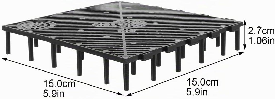 ibasenice Aquarium- Bodenfilterplatte – Spleissen von Aquarium- Filterplatten Aquarium- Bodenfilter-