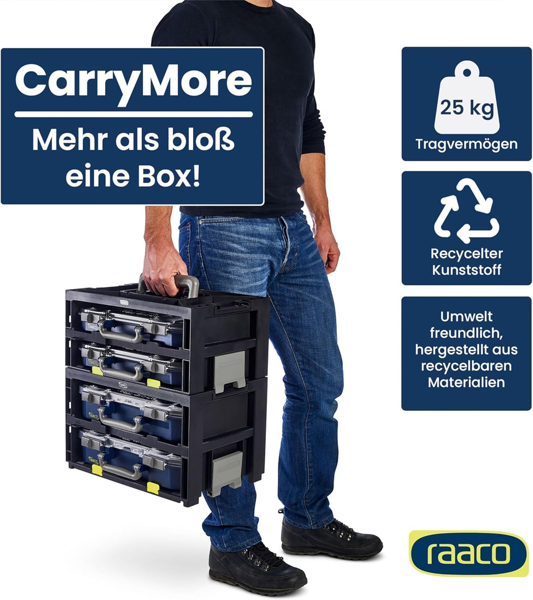 Raaco CarryMore 55x2 ausgestattet mit 2 CarryLite 55 4x8-16, 146395