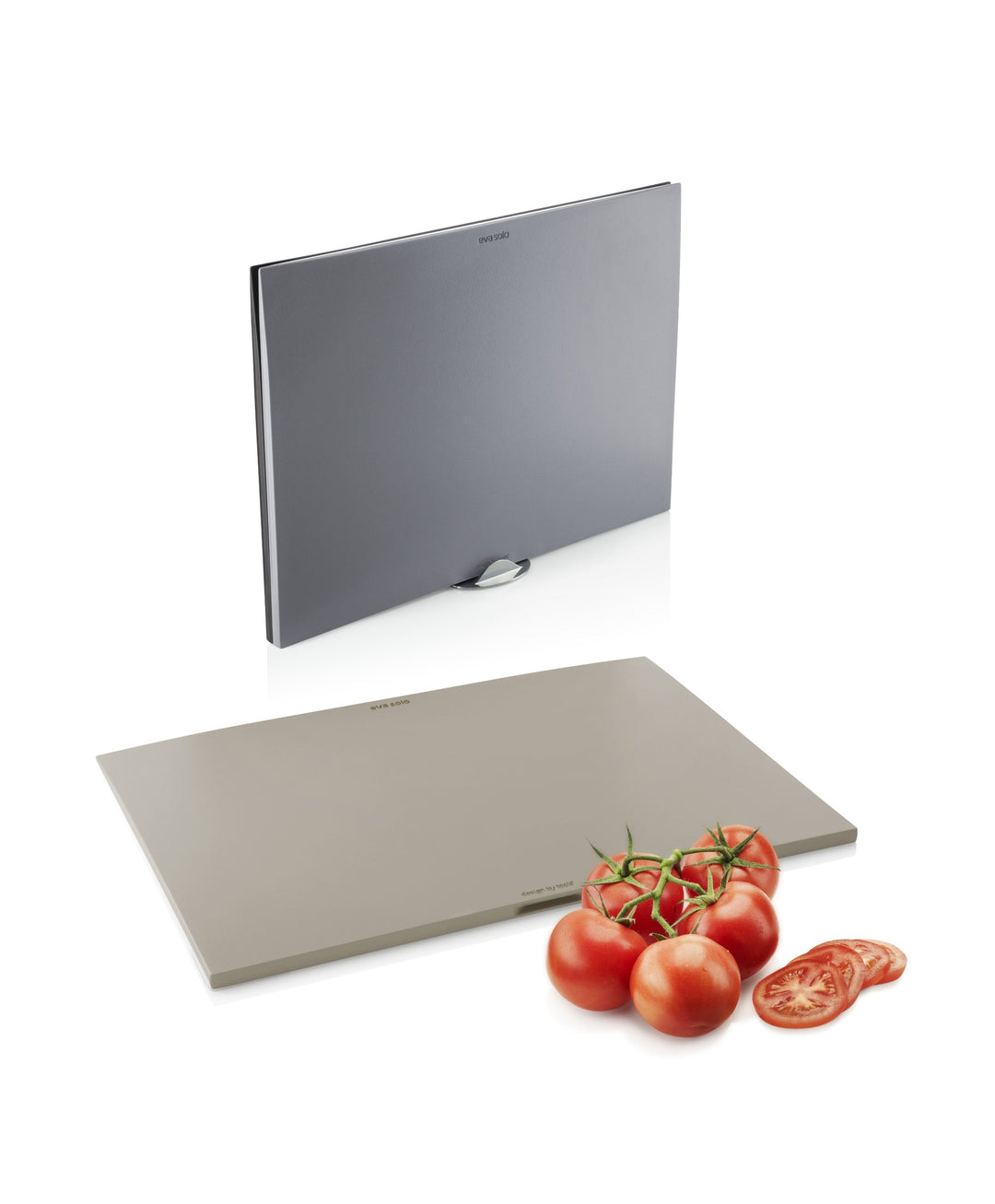 EVA SOLO | Schneidbrettset grey | Gute Trockeneigenschaften und daher hygienisch | Grau Schwarz, Sch