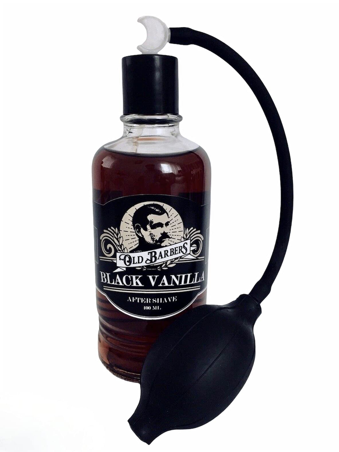 Old Barber´s After Shave Cologne Black Vanille - 400 ml mit Ballpumpe !