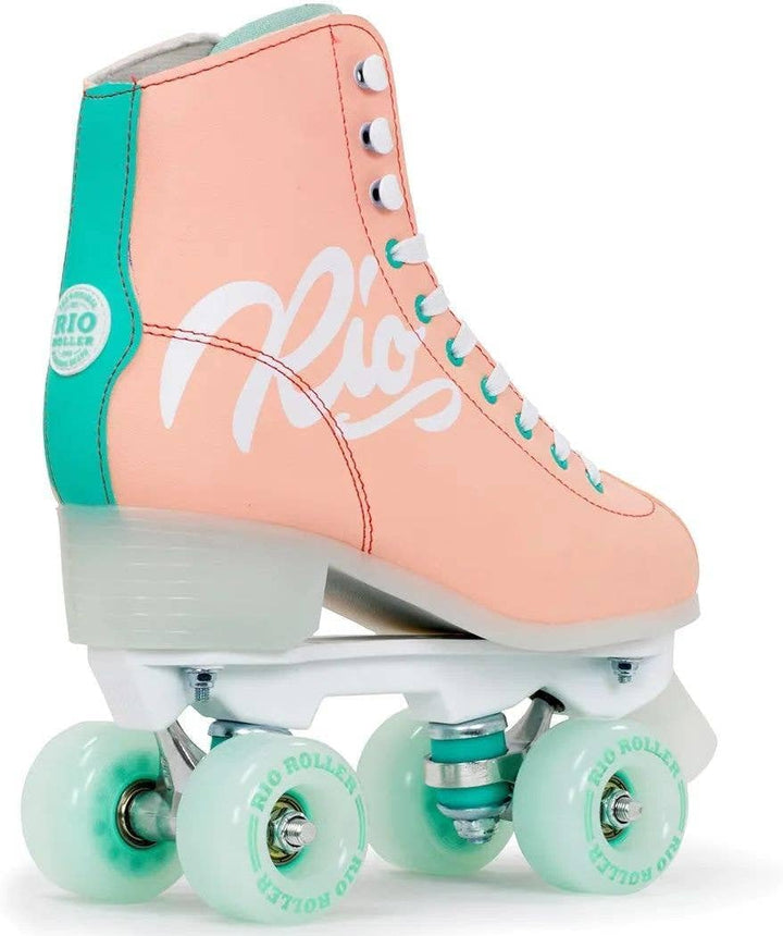 Rio Roller Script Rollschuh 2018 Peach/Green 38 EU, 38 EU