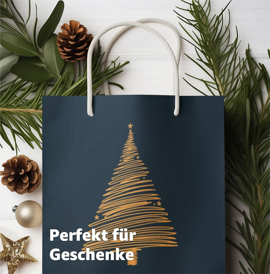 36x Weihnachtstasche Geschenktasche Geschenktüte Weihnachtstüte Geschenktasche für Weihnachten, Niko