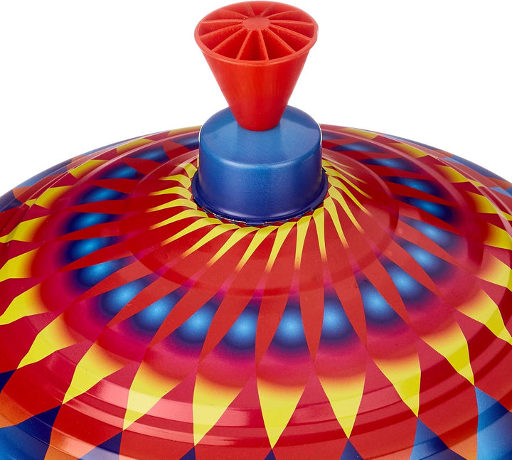 Small Foot Brummkreisel Kunterbunt, schult die Feinmotorik, mit Standfuss aus Gummi, für Kinder ab 1