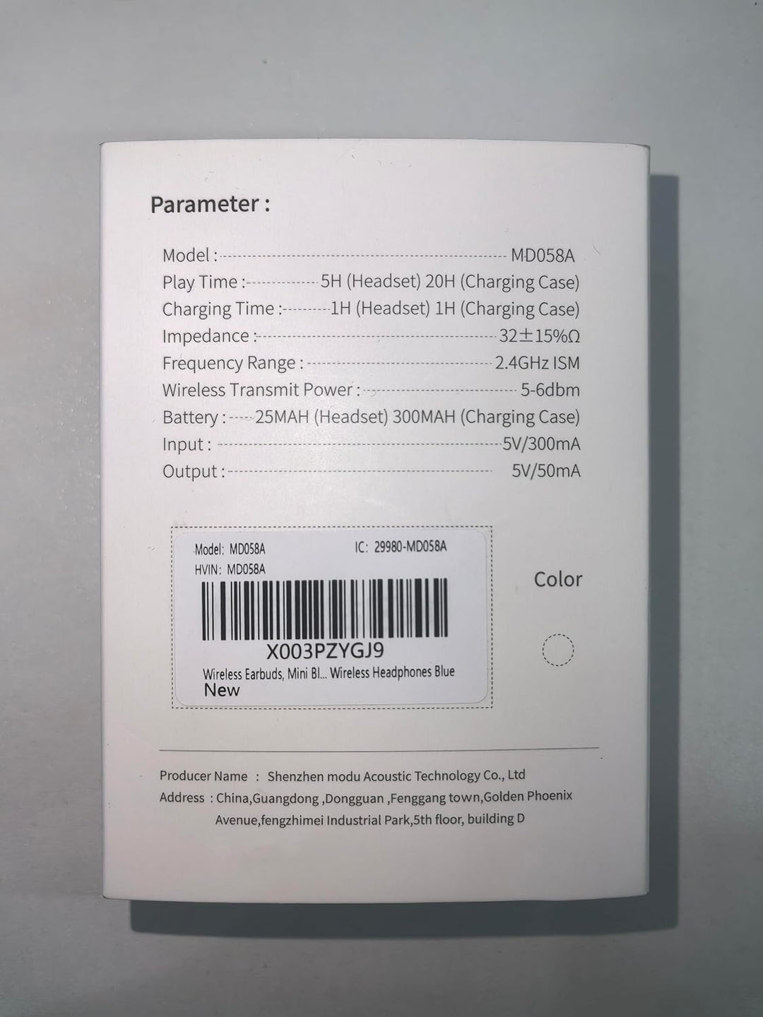 OYIB Bluetooth 5.3 Kopfhörer In Ear, 2023 Neue Bluetooth 5.3 Kabellos Kopfhörer mit 4 ENC Mikro, Imm