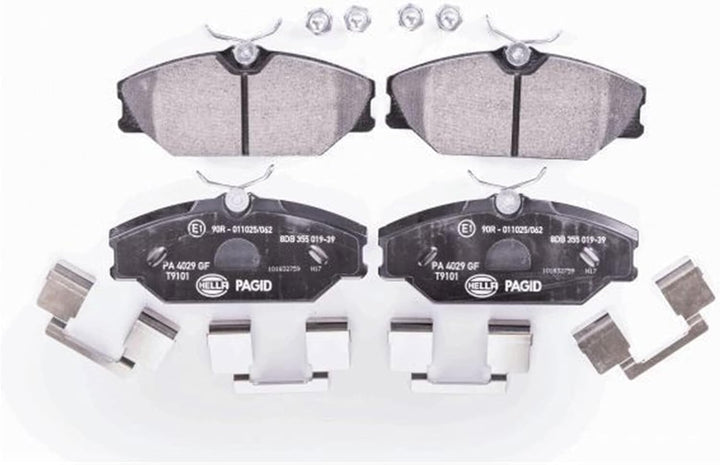 HELLA PAGID 8DB 355 019-391 Bremsbelagsatz - T9101 - Dicke/Stärke: 18.3mm - Bremssystem: Lucas - nic