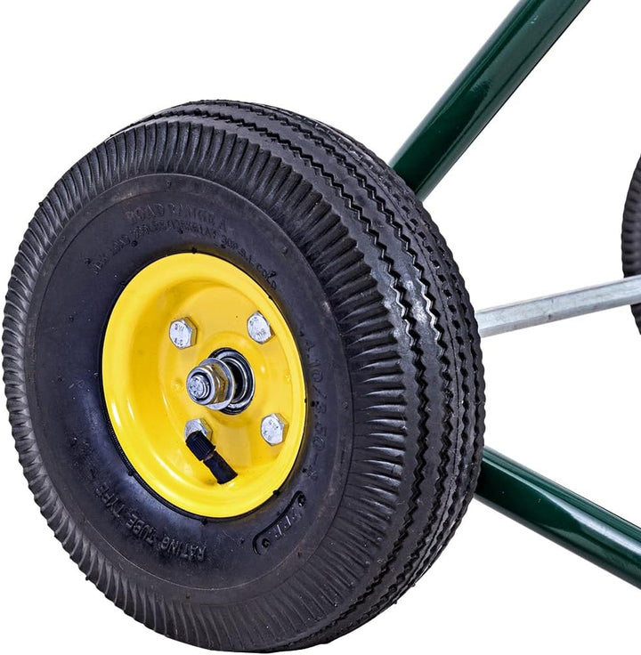SOARS Schlauchwagen Metall, Schlauchaufroller für 3/4" Schlauch, Schlauchtrommel mit tropffreie Dreh