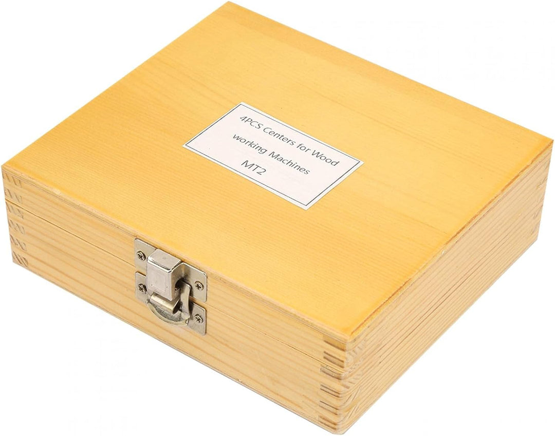 4 Stücke MT1/MT2-Drehmaschinen-Drehbecher-Mittelset für Holzbearbeitungsmaschinen(MT2)
