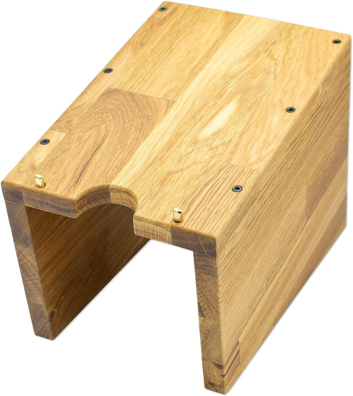 Bag in Box Ständer aus Holz (Eiche)