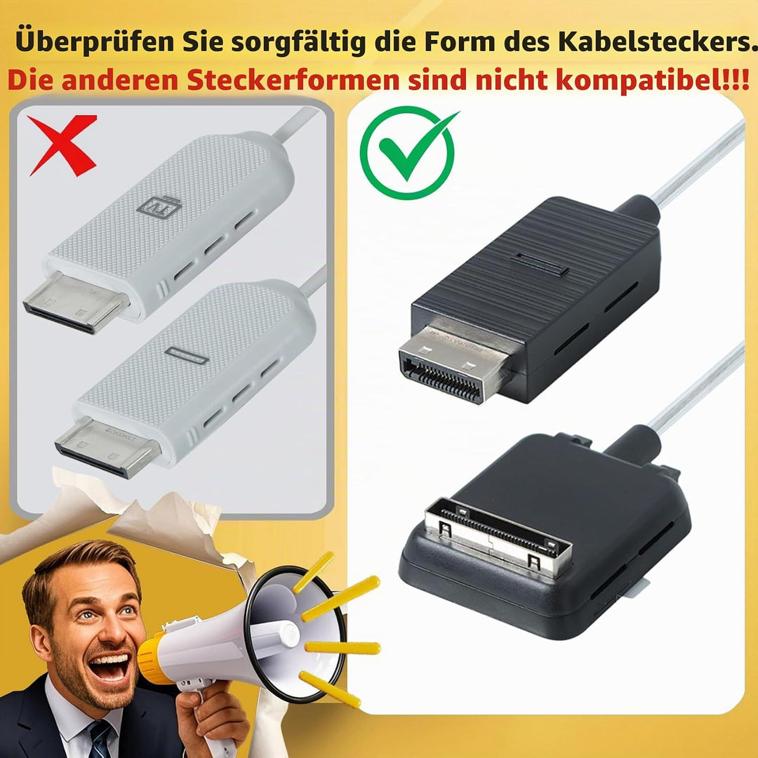 One Connect BN39-02395A Kabel, 5 m, kompatibel mit Samsung QLED TV 55"-75" Q7FN Q8FN Q8CN Q9FN Serie