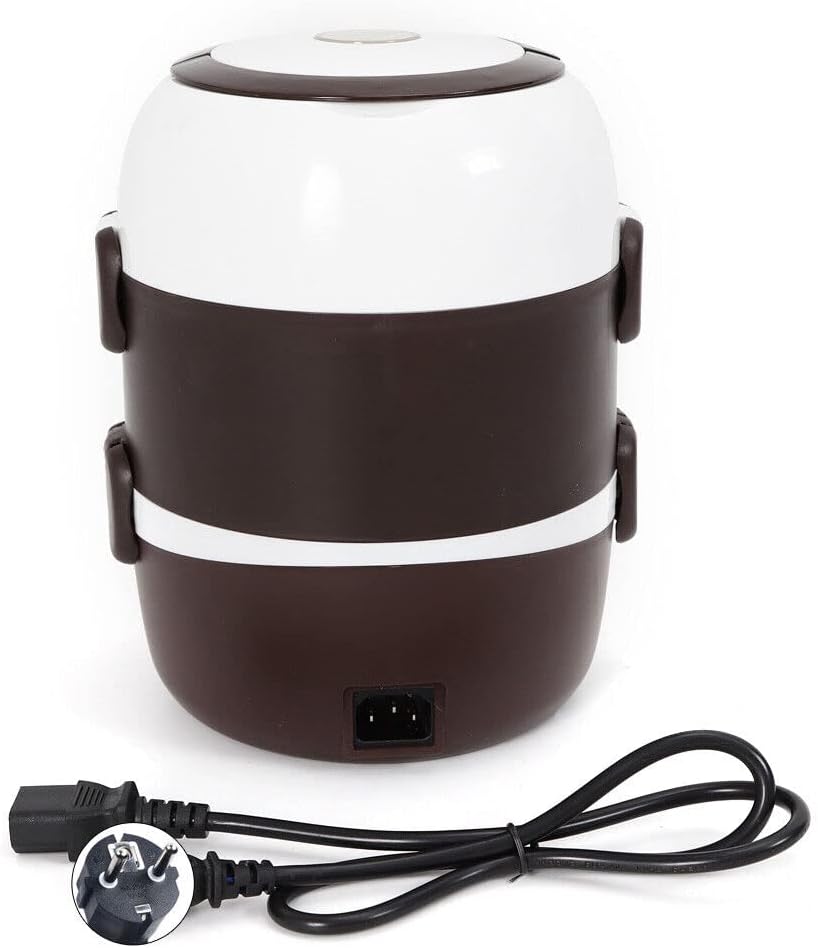 Tragbare Reiskocher Dampfgarer Elektrische Lunchbox Essenwärmer Warmhalter Box Elektrische Speisenwä