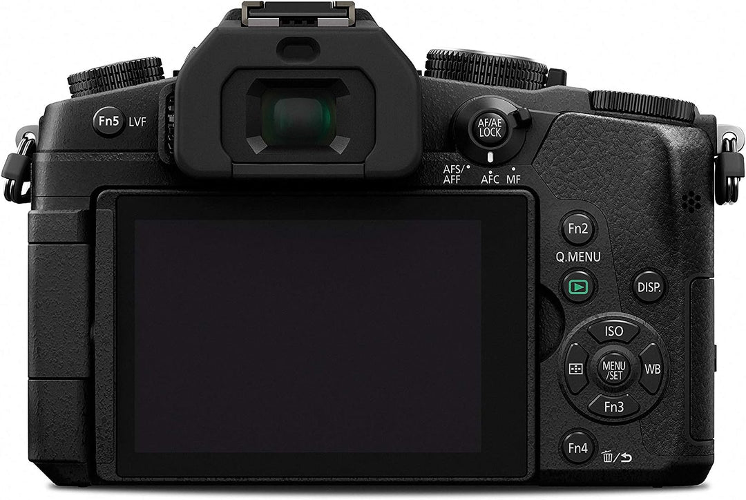 Panasonic LUMIX DMC-G81HAEGK Systemkamera 4K mit 14-140 mm MFT Objektiv, 16 MP, Dual I.S., Hybrid-Ko