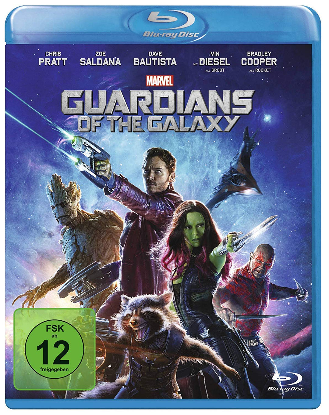 Guardians of the Galaxy 1+2 (Teil 1+2,Vol.1+2) [Blu-ray Set], Blu-ray