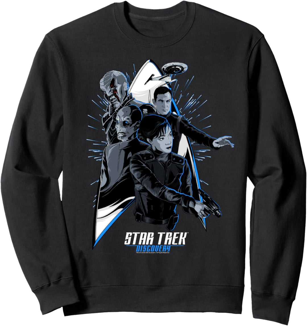 Star Trek: Discovery Group Shot Logo Sweatshirt