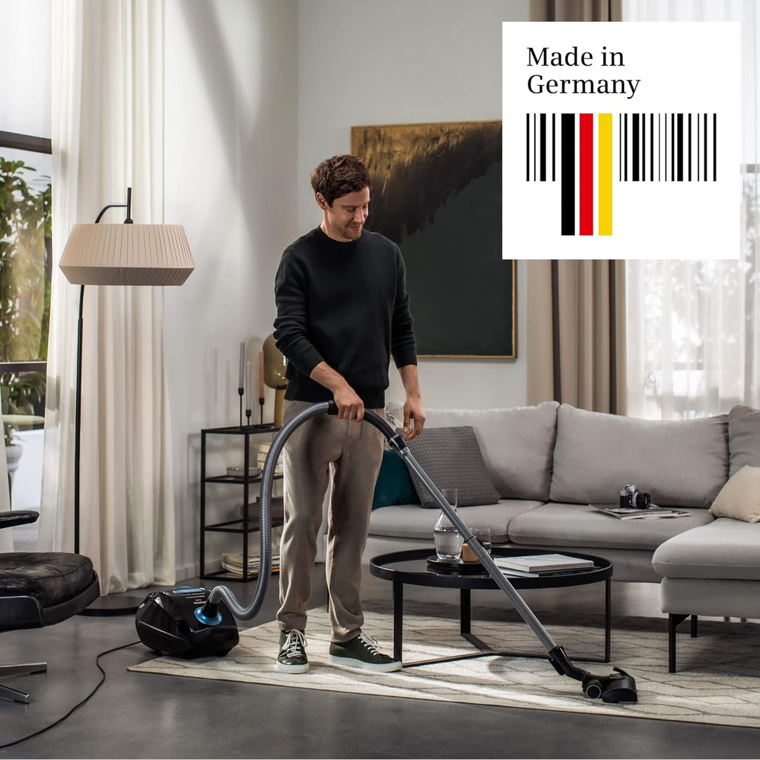 Siemens Staubsauger mit Beutel Q5.0 extreme silencePower VSQ5X1230, Bodenstaubsauger, ideal für Alle