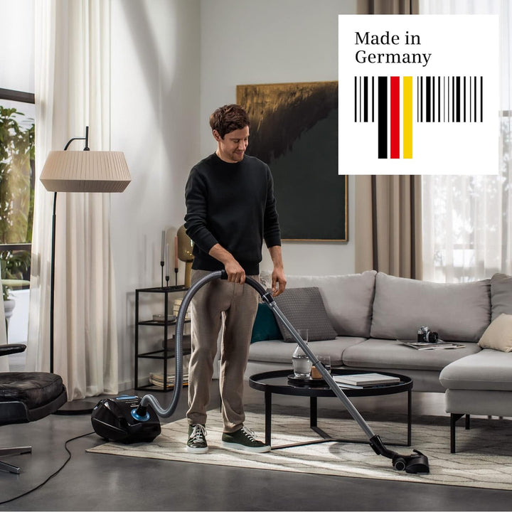 Siemens Staubsauger mit Beutel Q5.0 extreme silencePower VSQ5X1230, Bodenstaubsauger, ideal für Alle