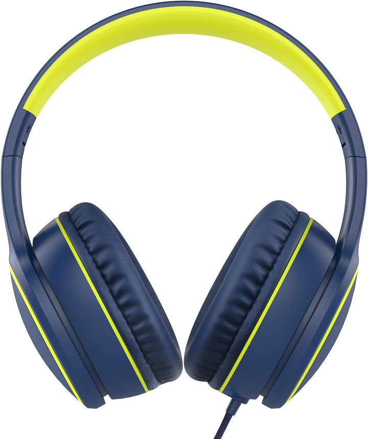 RORSOU R10 Over-Ear Kopfhörer mit Mikrofon, Leichtgewichtige klappbare Stereo-Bass-Headset mit 1,5 m