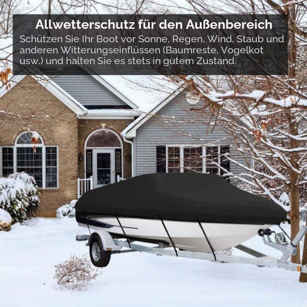 Bootspersenning Bootsabdeckung,210/420D Oxford Gewebe Wasserdicht Staub Schutz Persenning Bootsplane