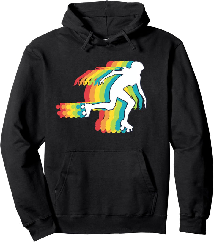 Roller Skating Roller Derby Gift Roller Skater Pullover Hoodie