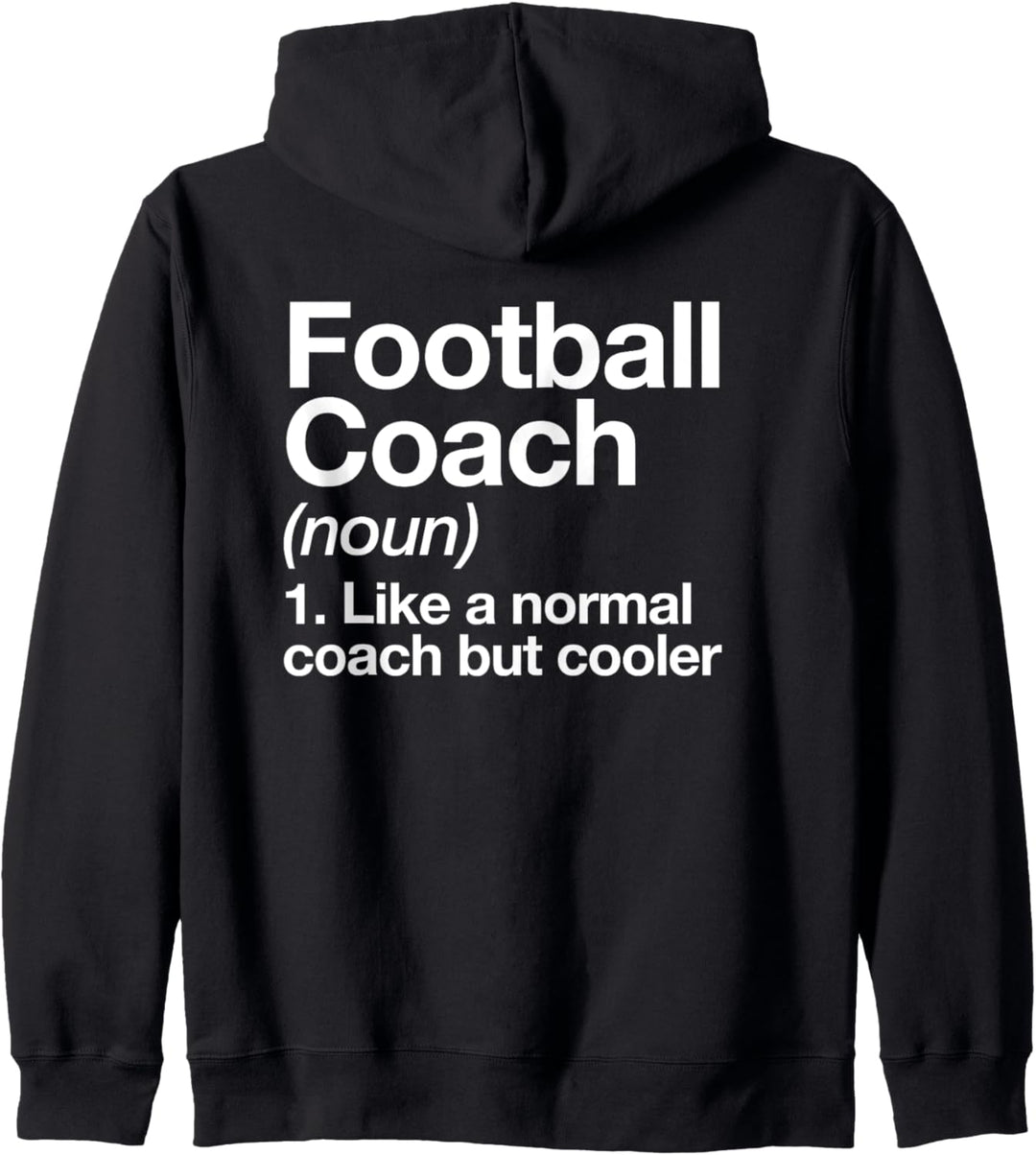 Fussballtrainer Definition Coach Lustige Sports Trainer Kapuzenjacke