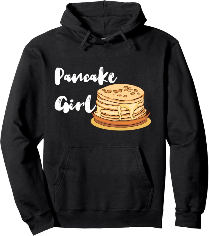 Pfannkuchen Mädels Pancake Girl Nachtisch Süsses Frühstück Pullover Hoodie