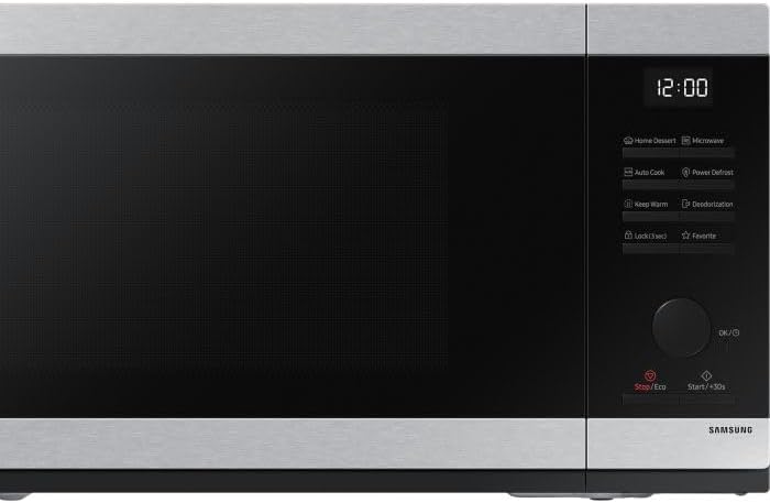 Microwave oven with ceramic interior Samsung MS32DG4504ATE2, 32 l, Auto Cook, Black
