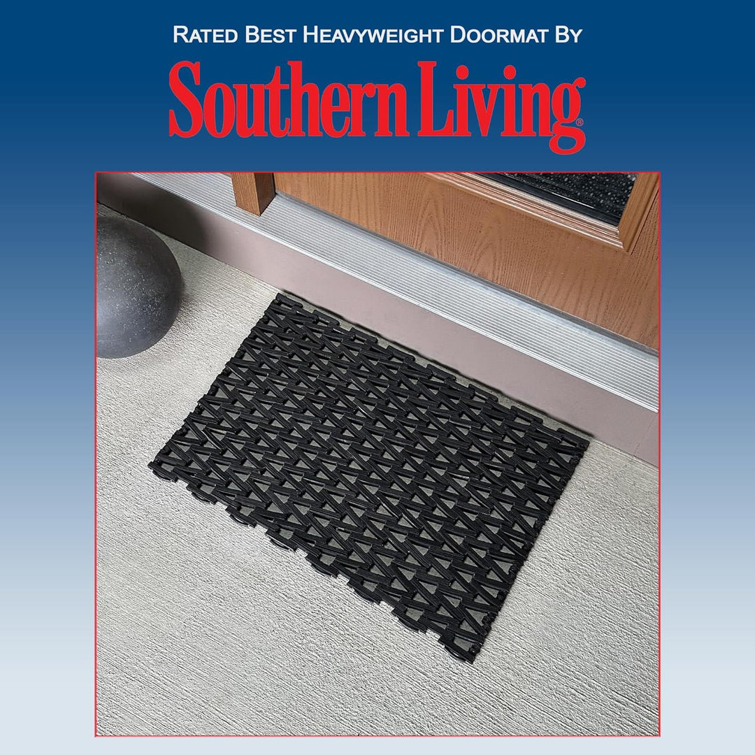 Stabiler Corporation 108 recylcled tire-link Ermüdungsmatte, für feuchte Bereiche, Herringbone Weave