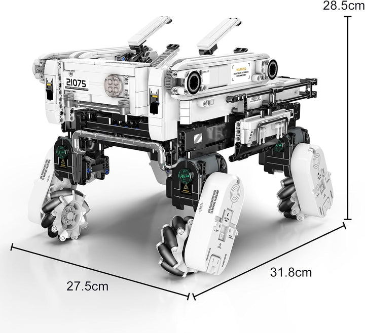 Mould King 21075 Roboter Kinder Programmierbar and Ferngesteuerter, APP und Fernbedienung Technik Ro