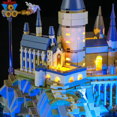 BRIKSMAX 76419 Led Licht für Lego Schloss Hogwarts mit Schlossgelände - Compatible with Lego Harry P