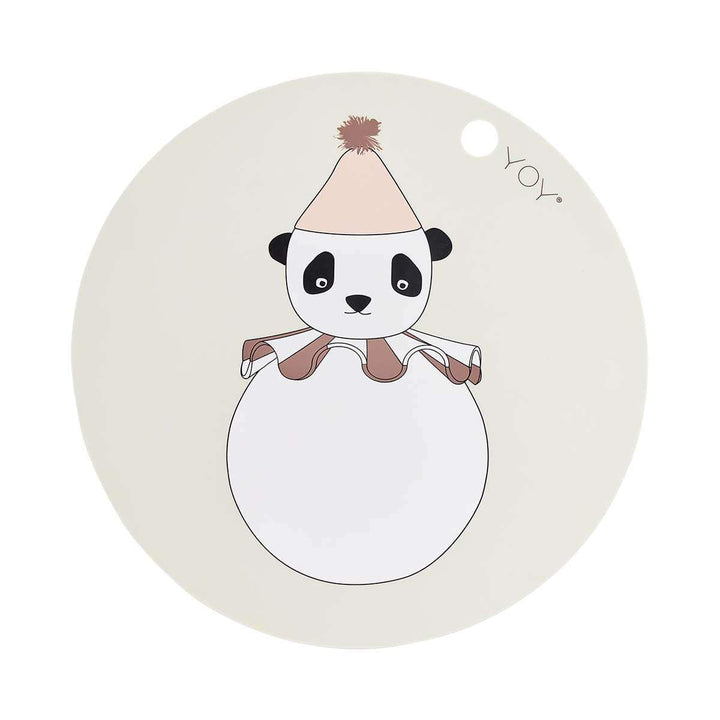 OYOY M107495 set de table Rond Beige, Noir, Marron, Blanc 1 pièce(s)