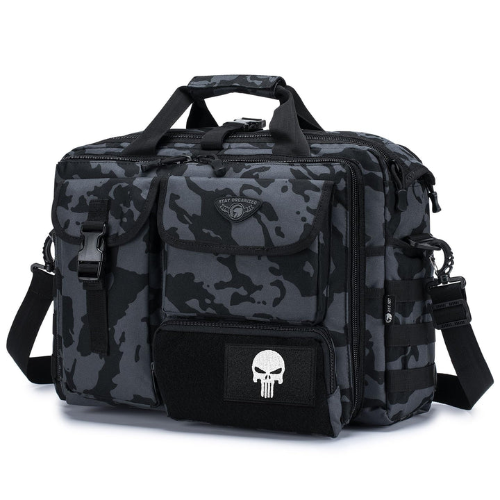 BAGZY Arbeitstasche Herren Multifunktional Taktische Tasche Range Bag Laptoptasche 14/15,6/17 Zoll A