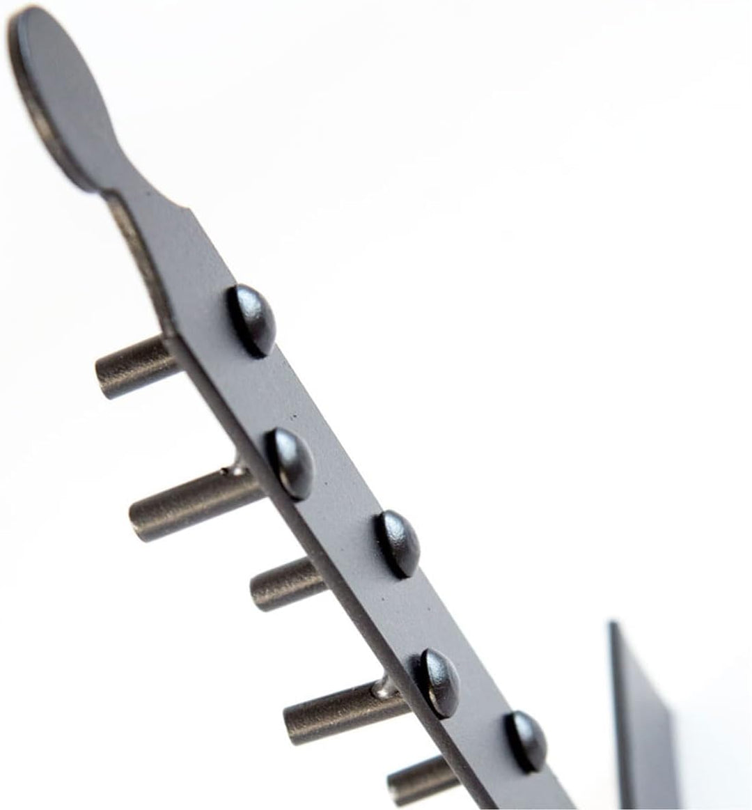 Grillpfanne Grillkorb mit Base Unterstützung und Höhe verstellbar cm 40 x 37