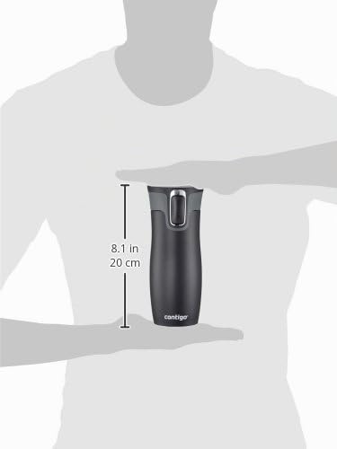 Contigo Thermobecher West Loop Schwarz (Matt Black), Schwarz (Matt Black)