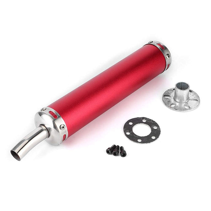 Auspuff Schalldämpfer, 20 mm (0,8 Zoll) Schalldämpfer-Schalldämpfer Modifizierte Teile für 2-Takt-Mo