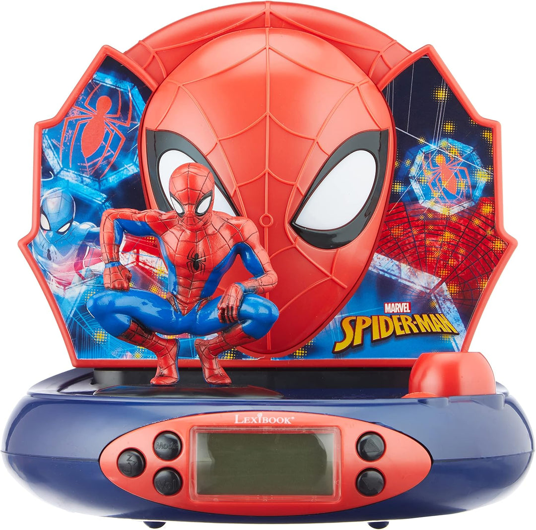 Spider-Man Radiowecker mit Projektion RP500SP, Spider-Man