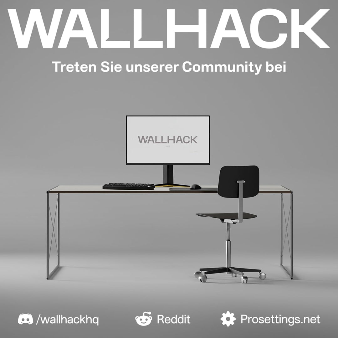 Wallhack PTFE Maus Dot-Skates | Universale Premium Skates für Gaming Mäuse | Ultra-Glattes Gleiten a