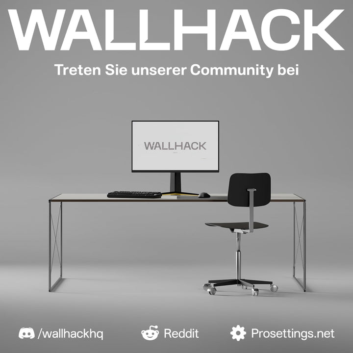 Wallhack PTFE Maus Dot-Skates | Universale Premium Skates für Gaming Mäuse | Ultra-Glattes Gleiten a