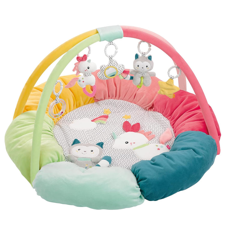 Fehn 057195 3-D-Activity-Nest Aiko & Yuki – Besonders weich gepolstert für besten Komfort – Spielspa