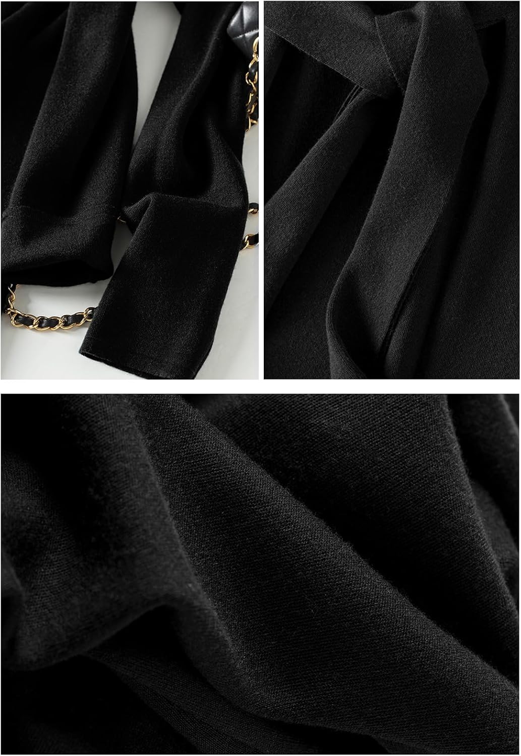 Jayscreate Damen Strickkleid Winter Kleid Herbst Damen Winterkleider Herbstkleid Midikleid Pulloverk