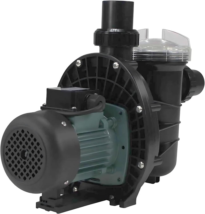 Mega Schwimmbadpumpe 50mm / 1,5" Metrisch/Imperial Lösungsfassung, 1,5A 230VAC SS020 mit FI-Stecker