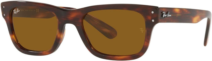 Ray-Ban Mr Burbank RB2283-954/33-58 - Herren Sonnenbrille - Striped Havana